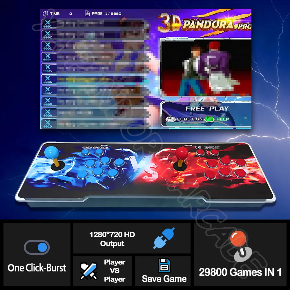 Pandora Arcade Console